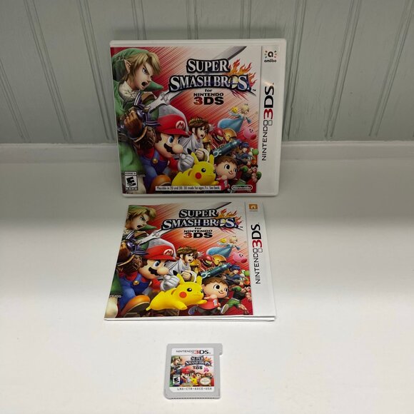 🔥HP🔥 Nintendo 3DS Super Smash Bros Video Game - Tested!  Works! - Picture 3 of 3